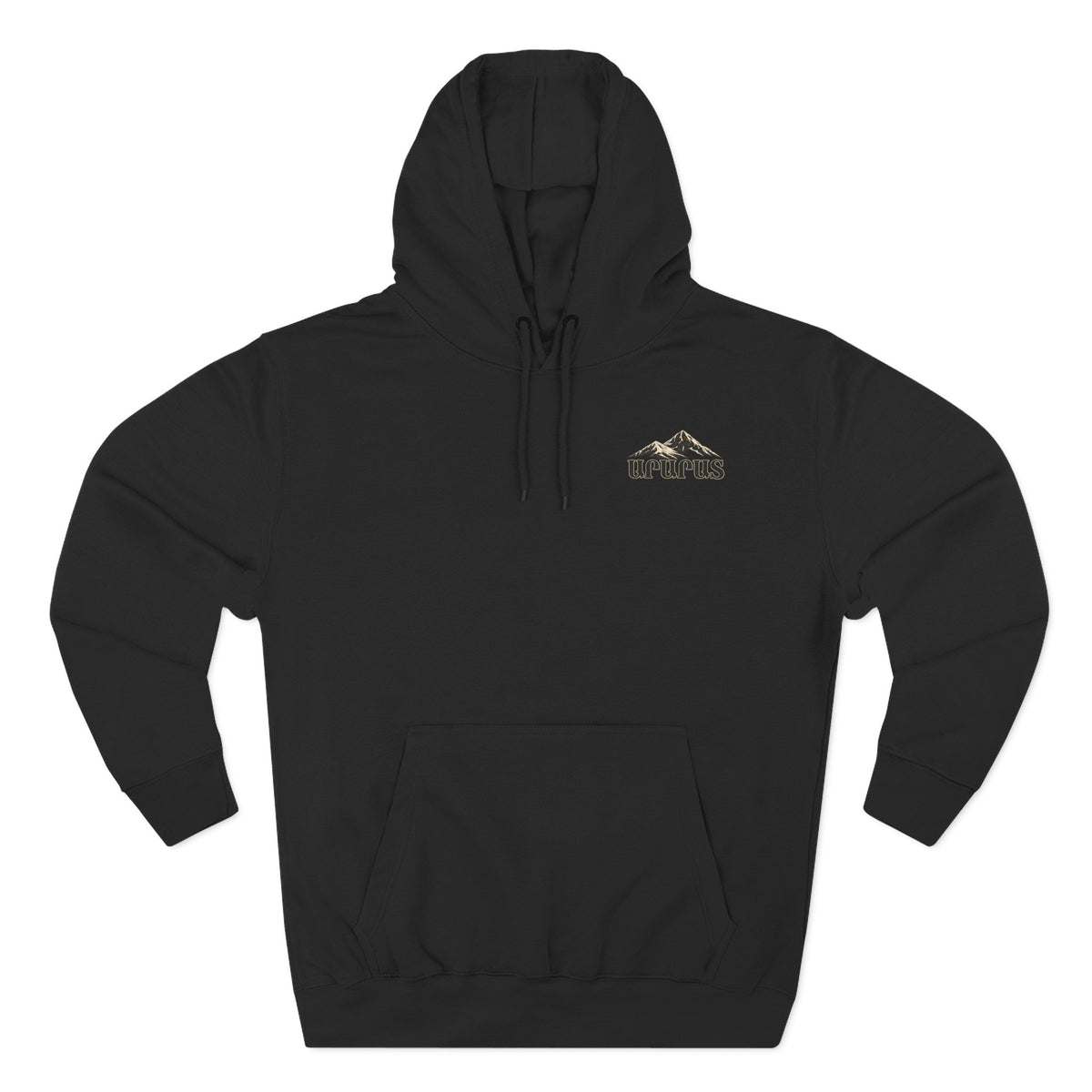 Armenian Highlands Mountain Hoodie — 'Urcus' Scenic Fleece Pullover