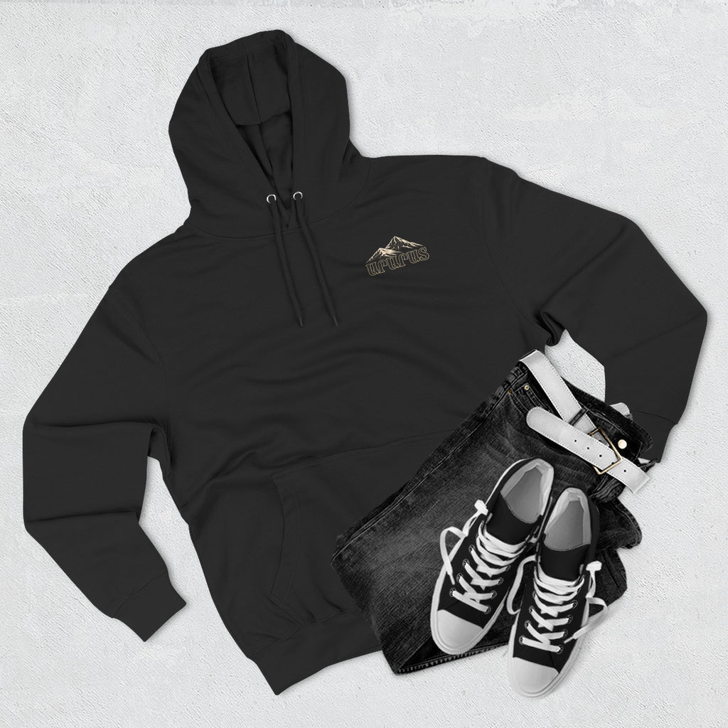 Armenian Highlands Mountain Hoodie — 'Urcus' Scenic Fleece Pullover
