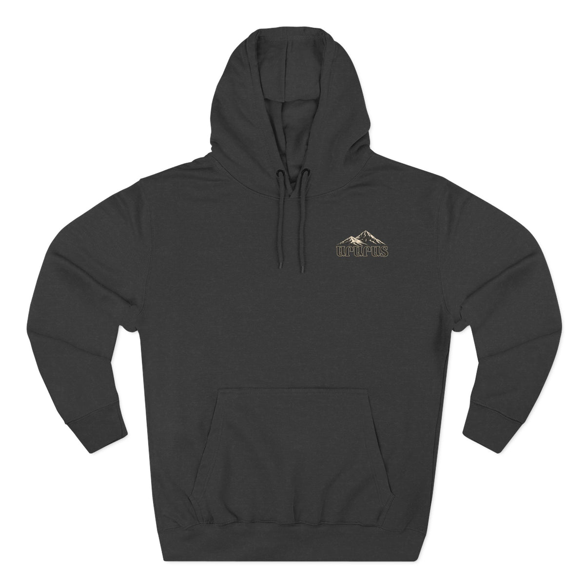 Armenian Highlands Mountain Hoodie — 'Urcus' Scenic Fleece Pullover