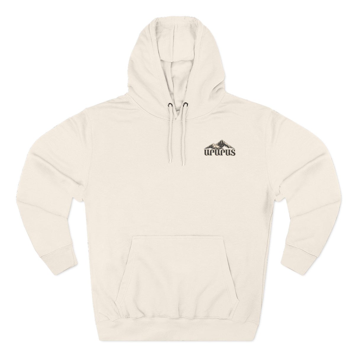 Armenian Highlands Mountain Hoodie — 'Urcus' Scenic Fleece Pullover